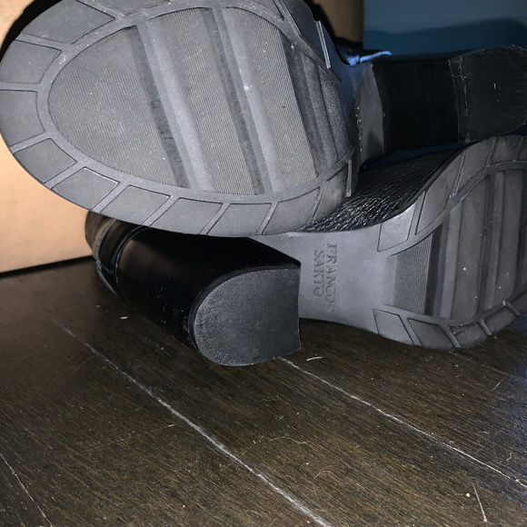 FRANCO SARTO boots Real Leather Black Occela - Picture 6 of 8